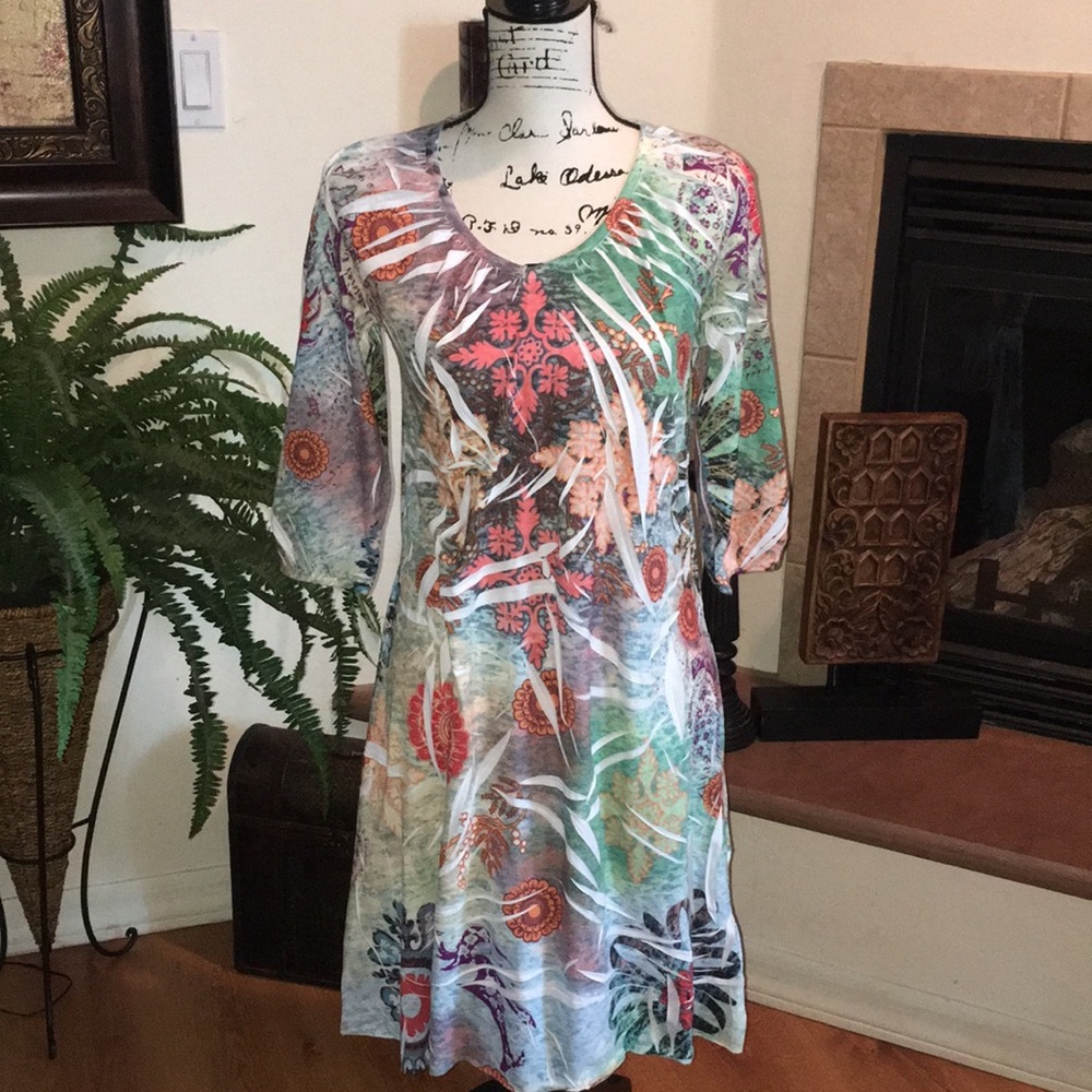 - Jane ashley knee length dress size medium